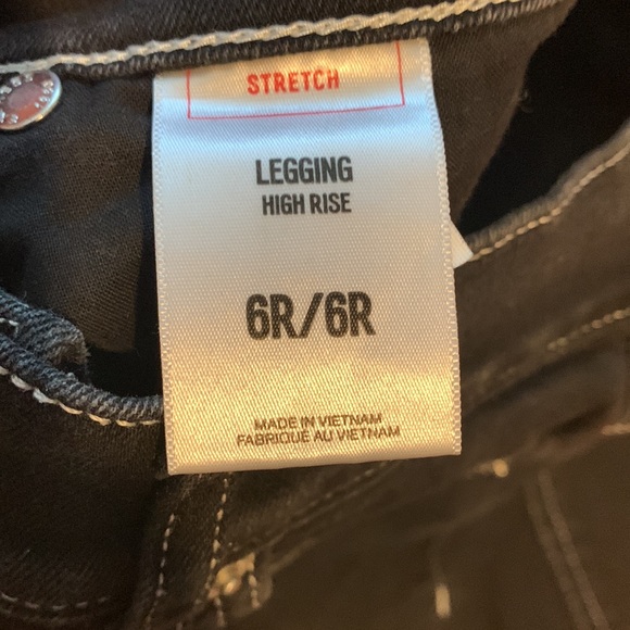 Contrast stitching skinny jeans - Picture 3 of 4